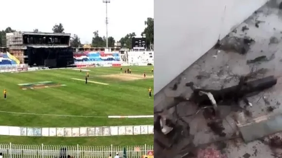Drone attack on Rawalpindi cricket stadium 