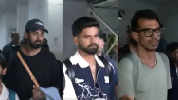 IPL 2025: Delhi Capitals and Punjab Kings reached Delhi watch players reaction in viral video 