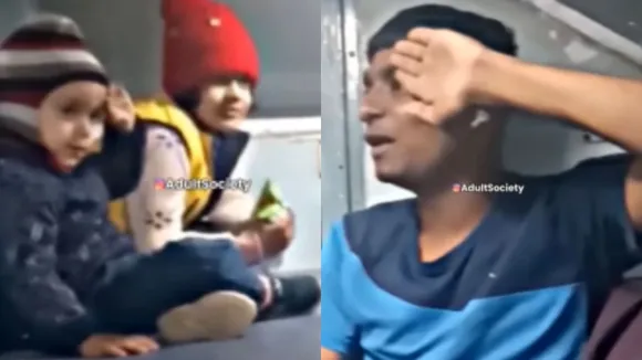 Viral Video child salute jawan