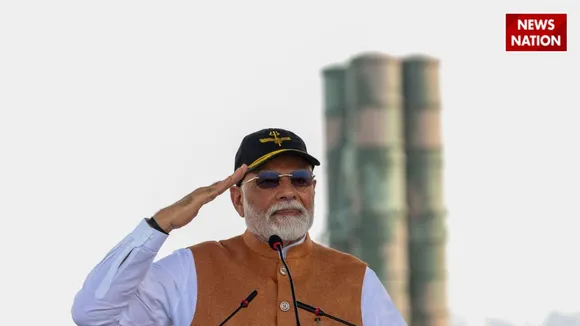 pm modi at Adampur Airbase