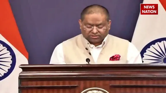 Foreign Ministry spokesperson Randhir Jaiswal