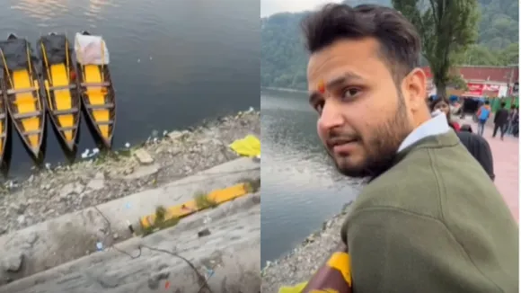 Nainital man threw bottle in lake