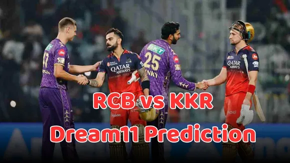 rcb vs kkr dream11 prediction 