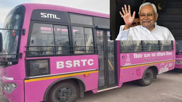 bihar pink bus service
