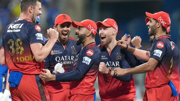 How many points does RCB need now to reach the playoffs in ipl 2025