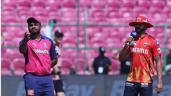 RR vs PBKS Toss update punjab kings won toss opt bat first