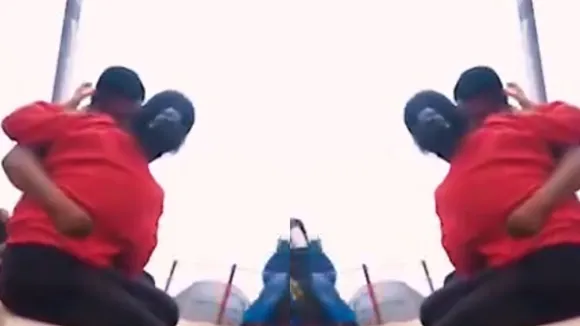 Kedarnath kissing video 