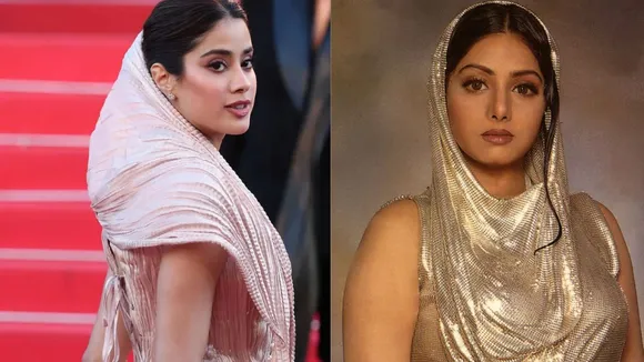 janhvi Cannes