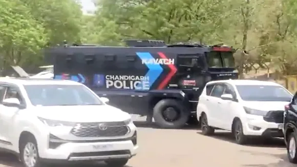 haryana punjab high court bomb threats