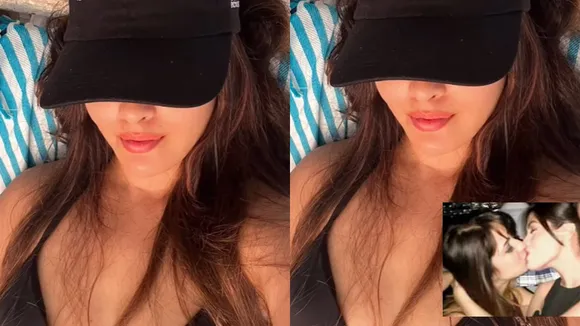 riya sen had publicly taken off her co actor pants actress kissing a girl photo viral  