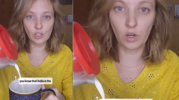 viral girl milk video