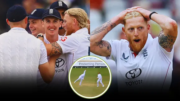 Harry Brook took such an amazing catch which left ben stokes speechless