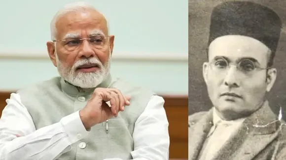 PM Modi Pay tribute to Veer Savarkar on his anniversary