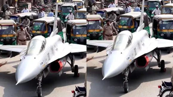 viral video fighter jet