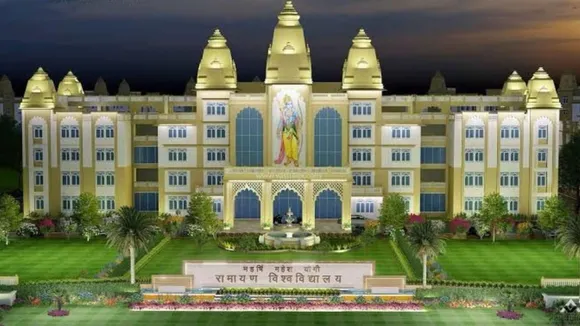 Ayodhya Ramayana University approved by UP Govt and CM Yogi