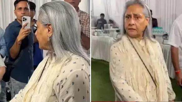 Jaya Bachchan once again misbehaved with paparazzi said Rubbish dirty in anger to peps video viral 