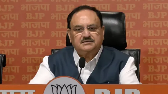 BJP President JP Nadda 9 June