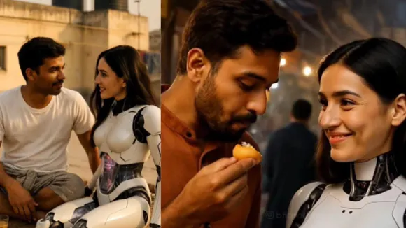 viral ai couple video news