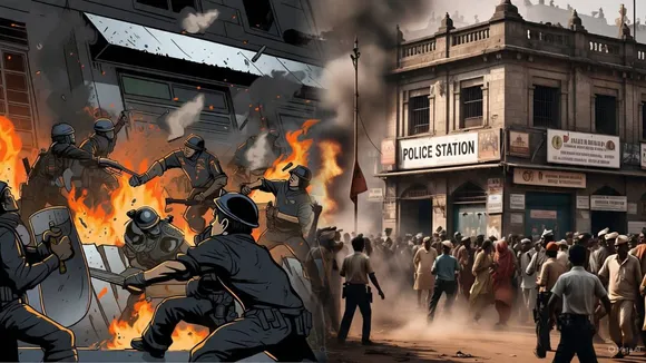 police station attack