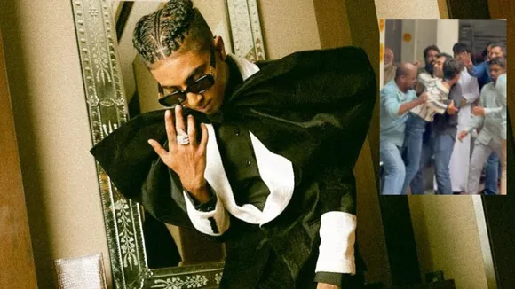 MC Stan fan lost control and did this thing his security team beat him up video viral