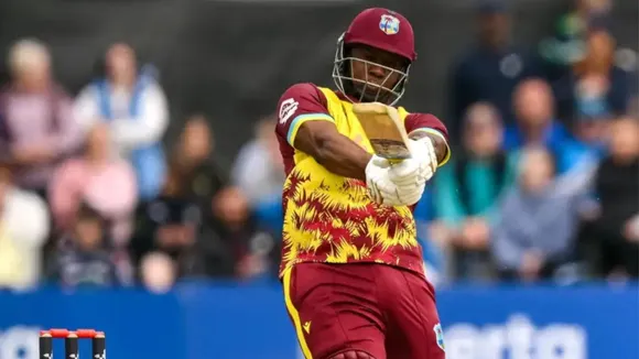 evin lewis scored 91 runs in just 44 balls hit 8 sixes and 7 fours during ire vs wi match