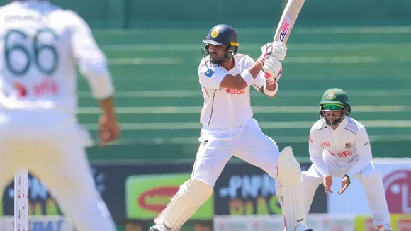 pathum nissanka made century against sri lanka during sl vs ban 1st test match in wtc 4rth cycle