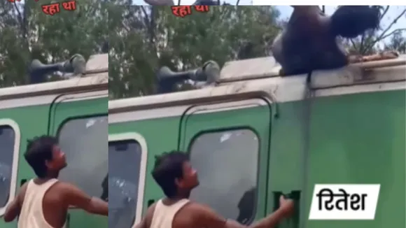 viral indian train video