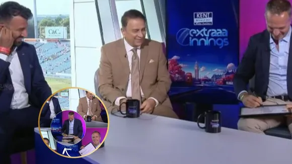 Pujara Trolls Vaughan Over 4-0 Tweet Prediction in studio during IND vs ENG