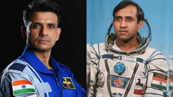 shubhanshu shukla and Rakesh Sharma