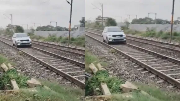 car track video
