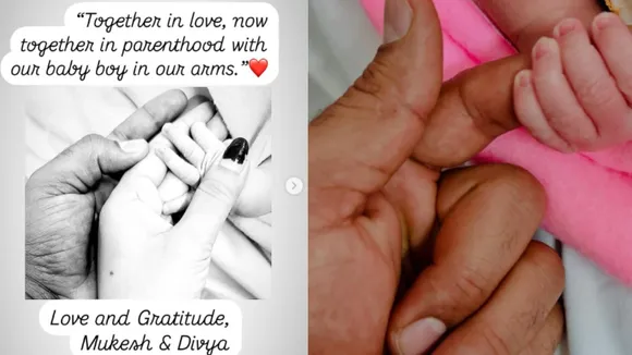 Mukesh Kumar and his wife blessed with a Baby Boy