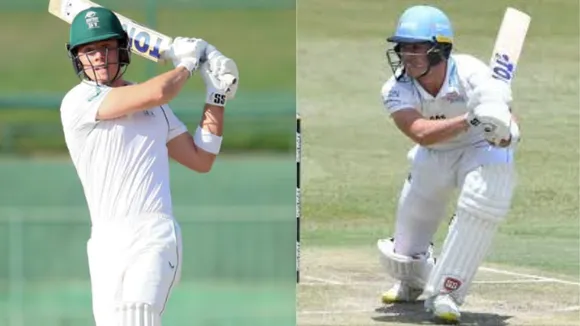 Dewald brevis score fifty in his debut test against zimbabwe in just 41 balls
