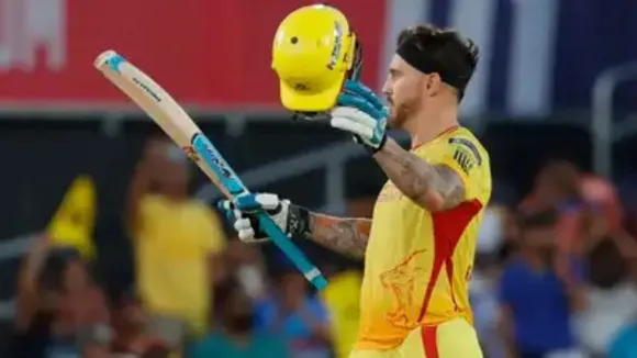 faf du plessis made hundred in the age of 40 years in major league cricket for texas super kings