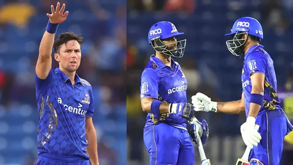 Trent Bolt wreaks havoc as MI New York defeated LA Knight Riders by 8 wickets