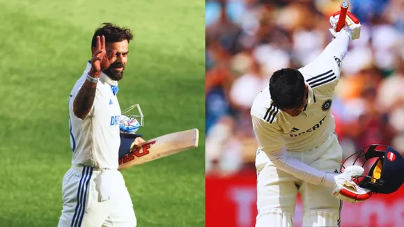 Shubman Gill gave a special tribute to Virat Kohli with an innings of 269 runs