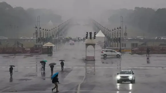 delhi rain alert on sunday