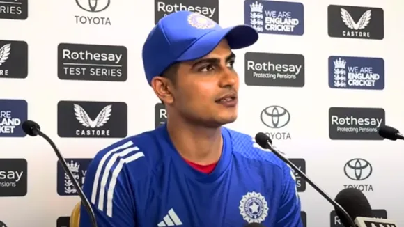 Shubman Gill befitting reply to an english journalist creates sensation