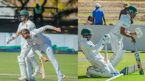 ZIM vs RSA Zimbabwe all out on 170 runs and playing follow on