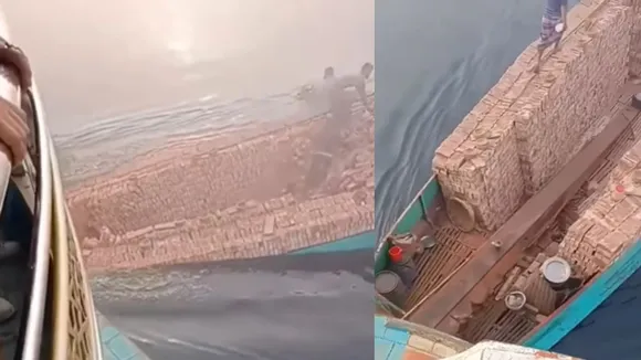 viral sink boat