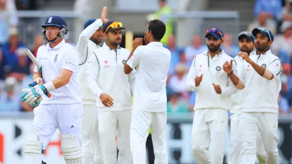 Ravindra Jadeja is the only player from current Indian team who was part of 2014 Manchester Test