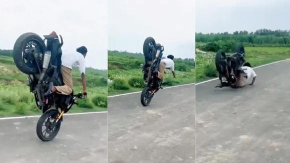 viral stunt video