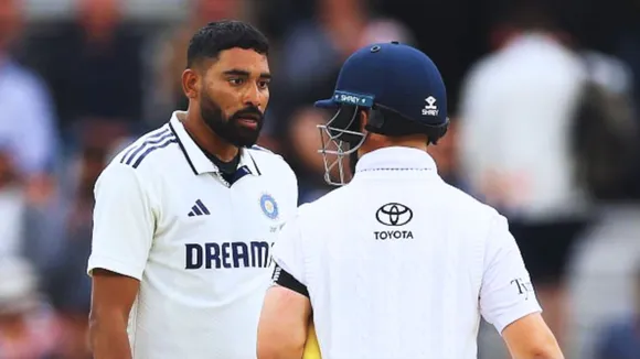 Mohammed Siraj and Ben Duckett involved into a heated argument video goes viral