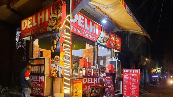 delhi night street food