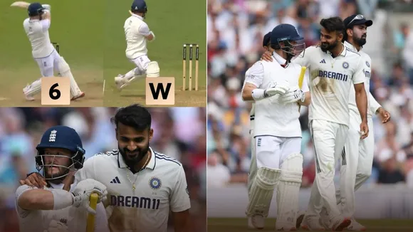 ben duckett batting like t20 in test Akashdeep did not let him complete his fifty and take wicket