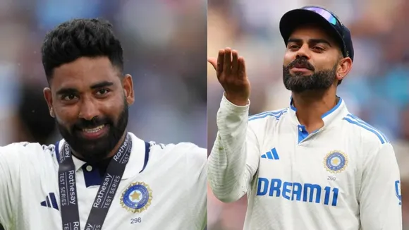 Mohammed Siraj Virat Kohli