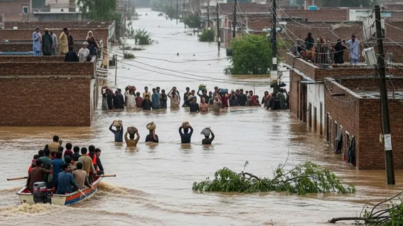 Pakistan Heavy Flood Caused 299 People Death
