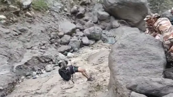 Flood at Kailash Mansarovar Yatra Marg