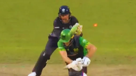 Jos buttler did a lighting stumping in the hundred league which receives huge praise
