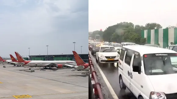 Delhi Rain and Jams