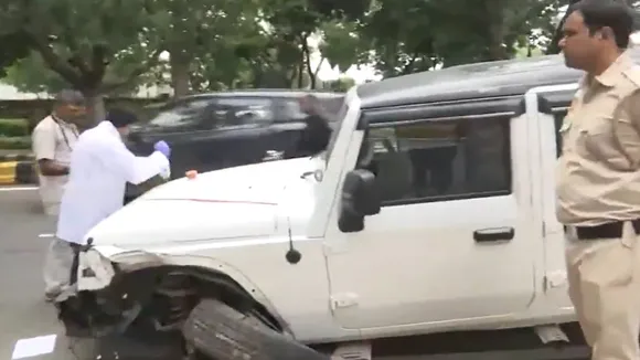 delhi thar accident